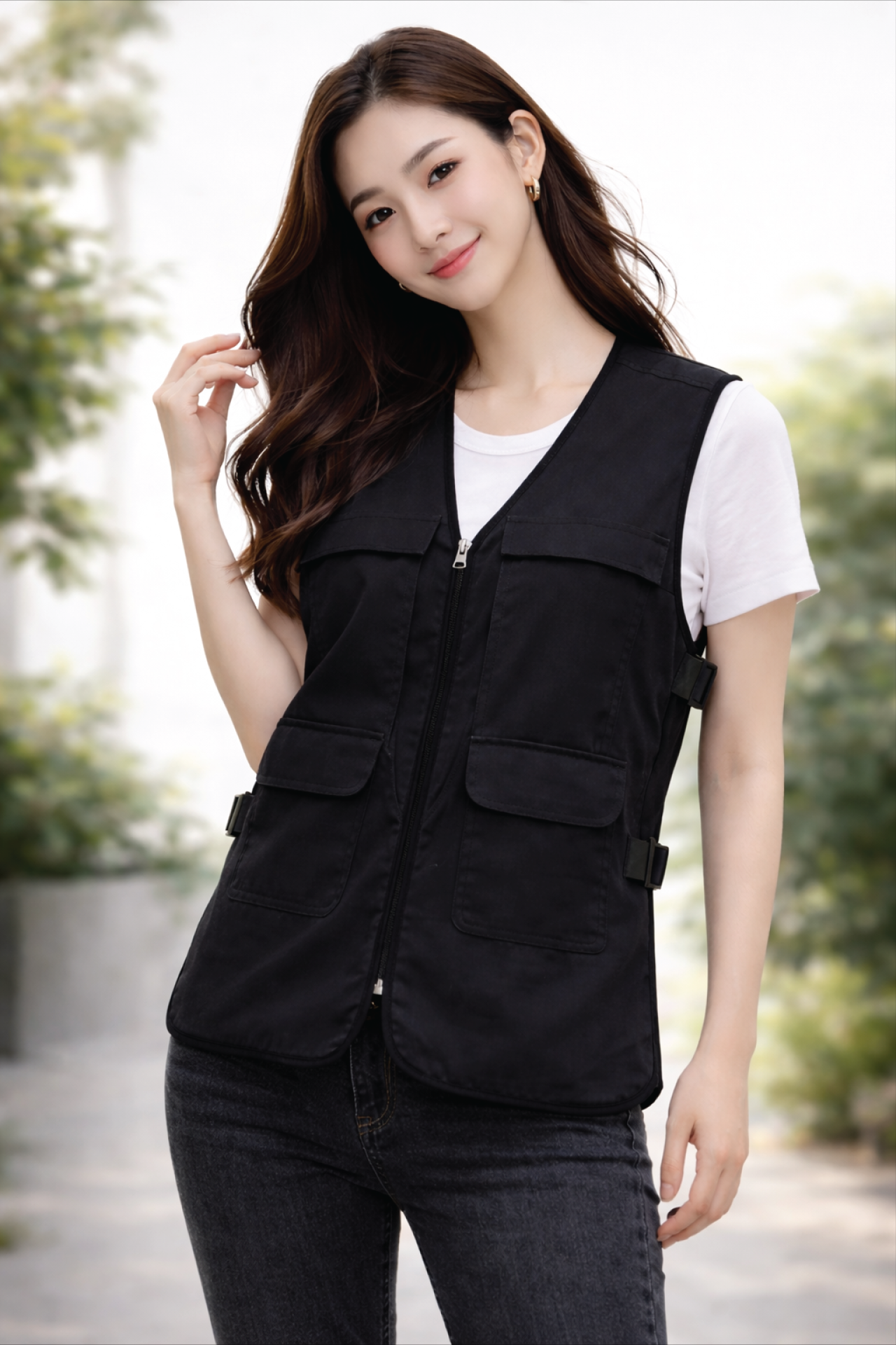 Áo Gile 2 Túi (Kèm Gel)