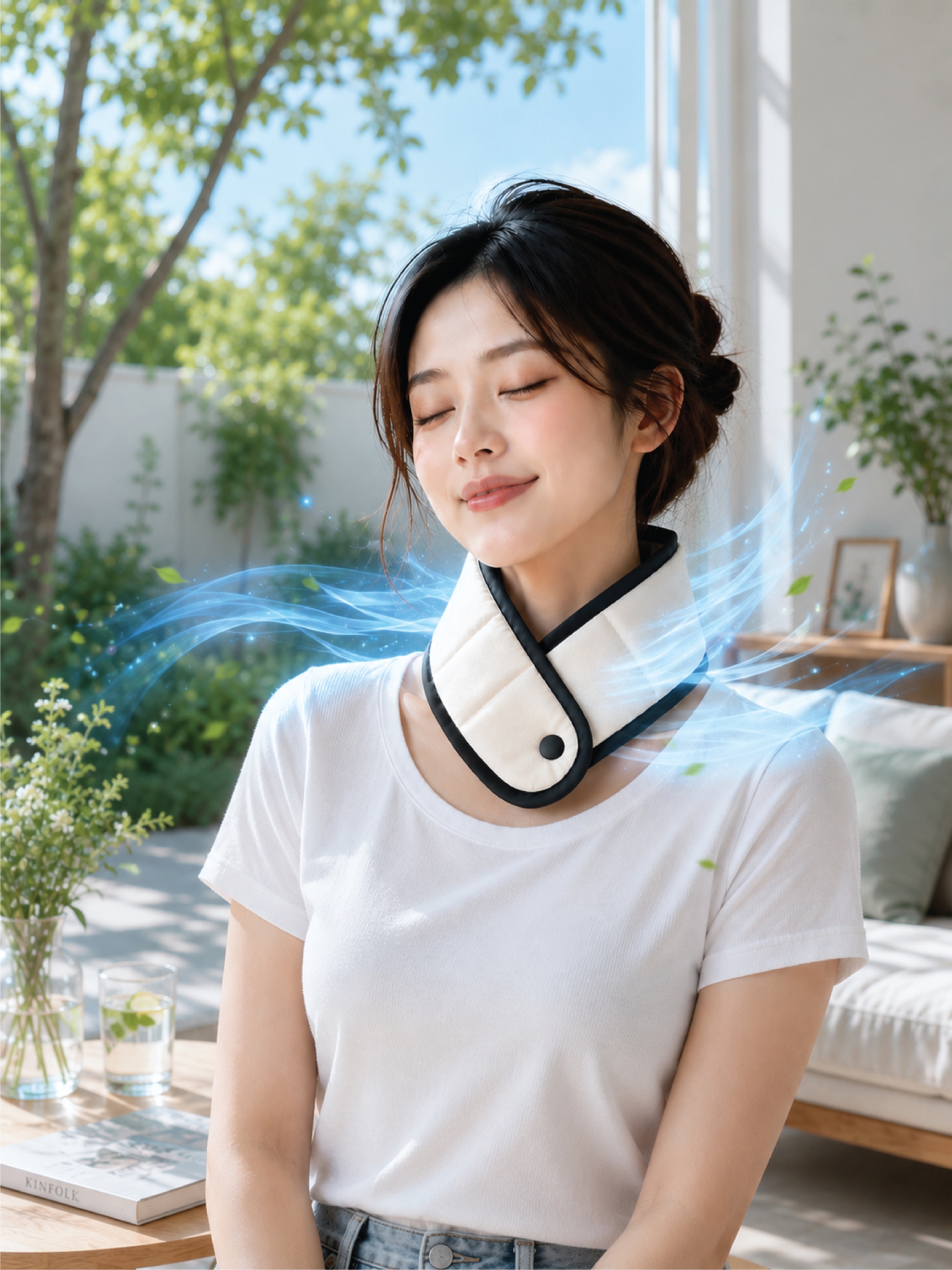 Khăn lạnh điều hòa 2 hàng