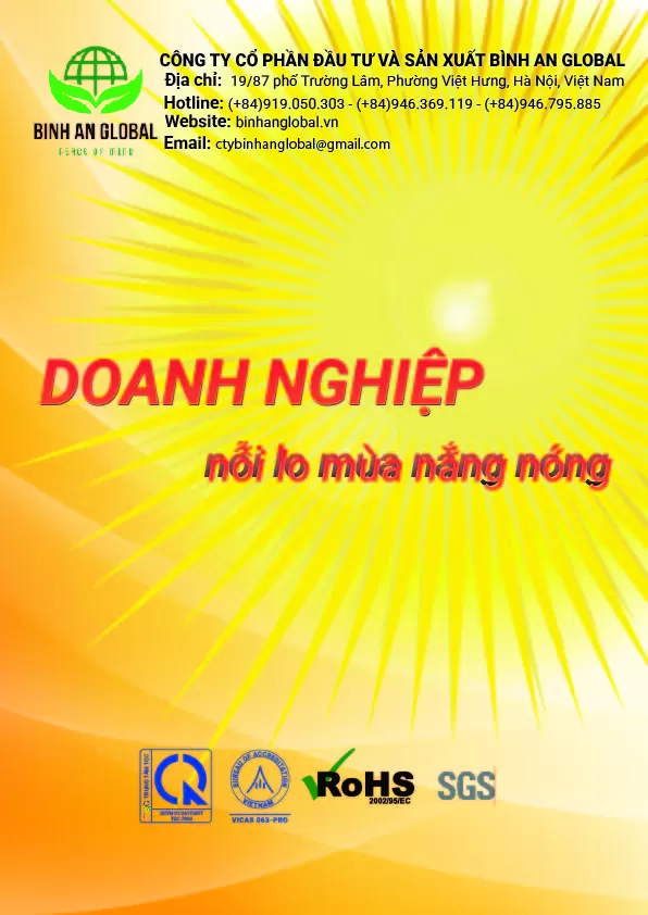 Doanh nghiệp, nỗi lo mùa nóng và giải pháp chống nóng tiết kiệm cho doanh nghiệp